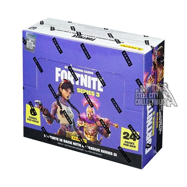 2021 Panini Fortnite Series 3 Trading Cards Box