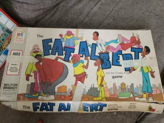 Vintage Fat Albert and the Cosby Kids Board game 1973 Milton Bradley - COMPLETE