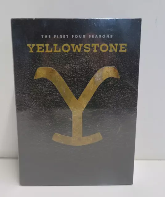 YELLOWSTONE the Complete Series 1-4 Seasons  Box Set DVD - NEW SEALED