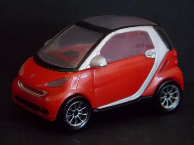 Jouet Kinder Smart Fortwo Coupé Rouge TT089 France 2006 +BPZ