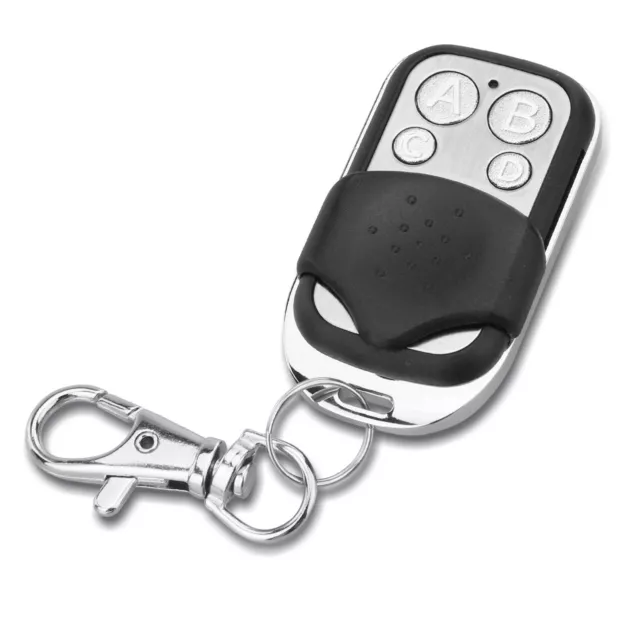 2x Universal Cloning Remote Control Key Fob for Car Garage Door Electric Gate OZ 2