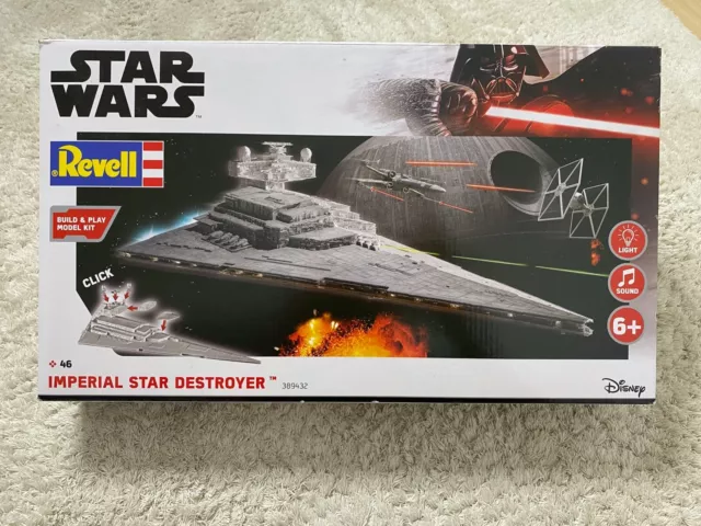 Revell Star Wars Imperial Star Destroyer 389432 ab 6,+light,+Sound, click kit