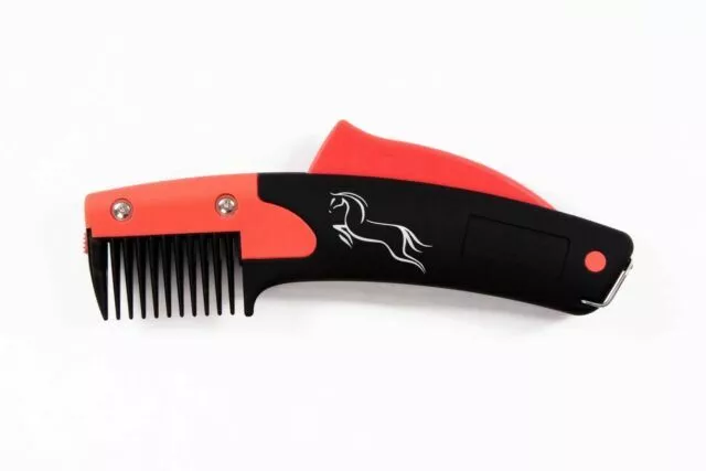 HORSE MANE TRIMMING | SoloGroom SoloComb Kit Equine Grooming FREE P&P