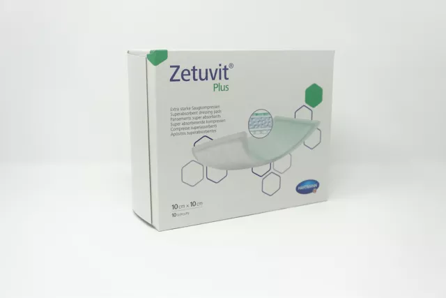 Zetuvit Plus Pièce 10X10, 10 Pièce PZN 02536259 Réf 413710