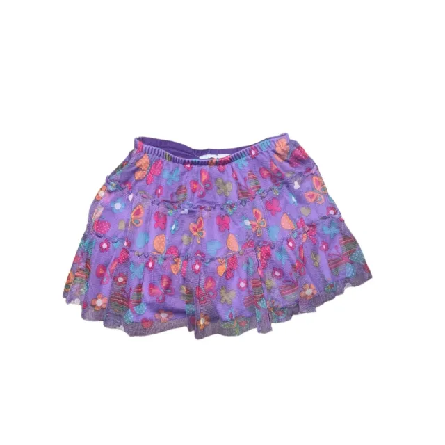 Disney baby girl tutu skirt skort lace ruffle butterfly barbie size 18 months
