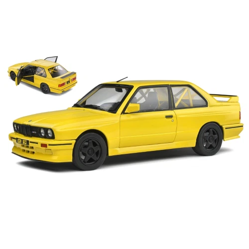 BMW E30 M3 "STREET FIGHTER" 1990 DAKAR YELLOW 1:18 Solido Auto Stradali