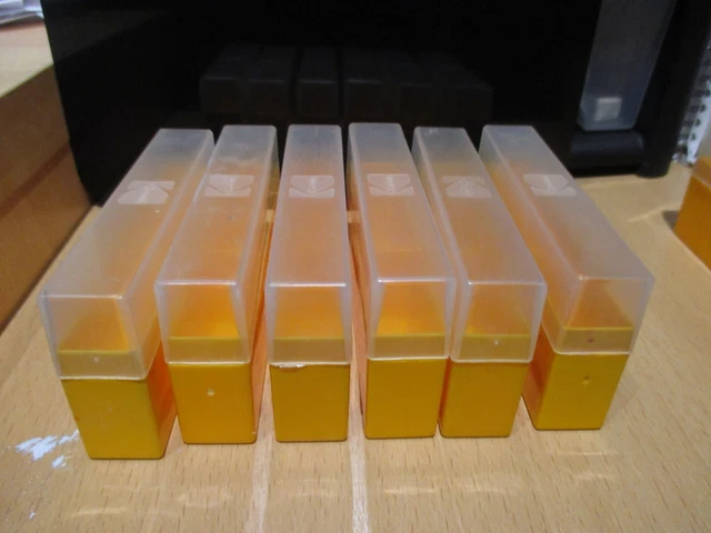 KODAK, 6 - 35mm Photography Slide Storage Boxes. (small)