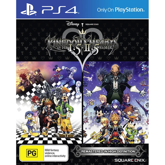 Kingdom Hearts 1.5 + 2.5 Remix  - PlayStation 4