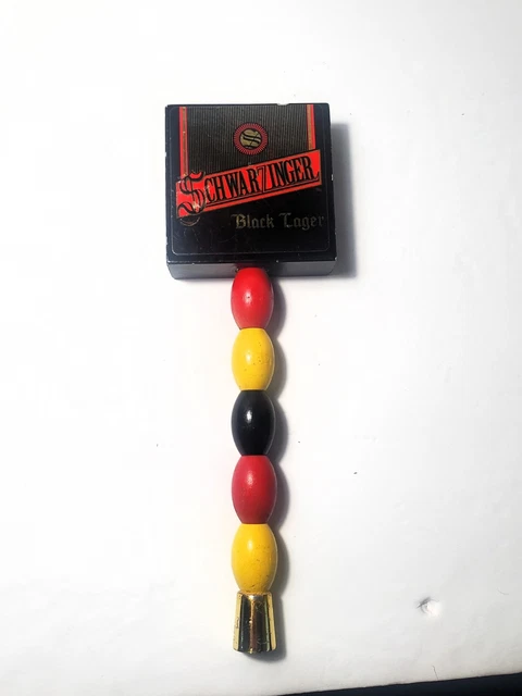 Schwarzinger Black Lager Beer Tap Handle Philadelphia Brewing Company