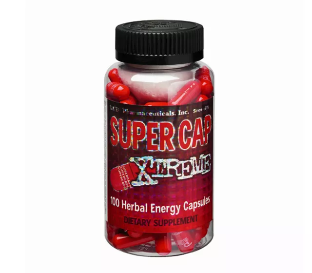 Super Cap Xtreme 100 Kapseln für Power Booster Stoffwechsel Erektionsenergie