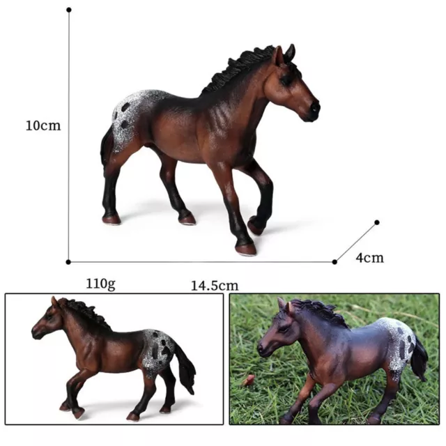 Sophisticated and Eco friendly Simulation Equestrian Rider Figurine Horse Model