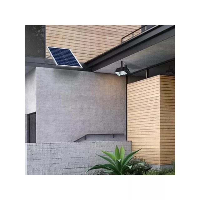 Eclairage Solaire LED 80W , Détecteur Panneau Solaire + Télécommande