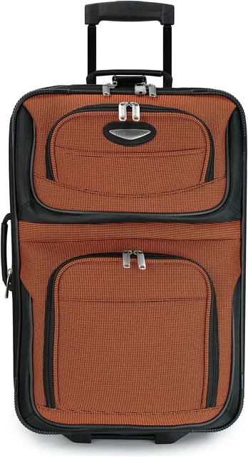 Ensemble De Bagages Travel Select Amsterdam – 3 Valises à Roulettes + 1 Sac De Voyage | Set 4 Pièces Extensible Et Résistant