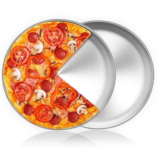 HaWare Lot de 2 plaques à pizza 30 cm