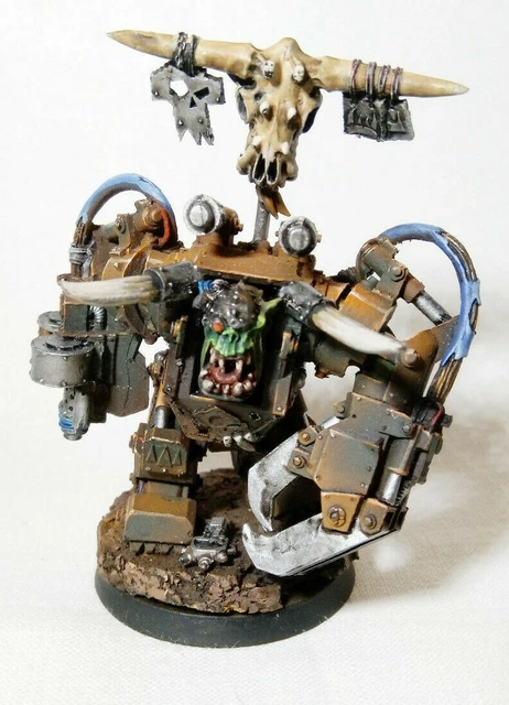 Figurine Warhammer 40K D11C50 Ghazghkull Thraka Ork, NIB Ouvert, Games Workshop