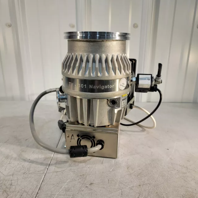 Varian TV-301 Navigator 9698918 UHV Turbo Pump & Controller 9698973 High Vacuum