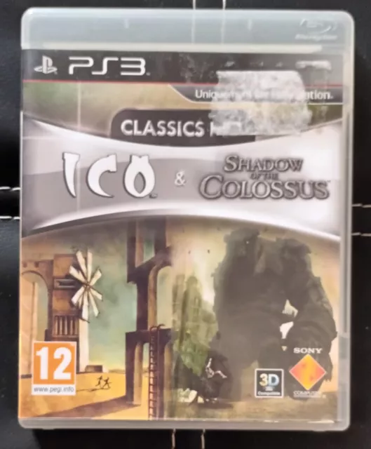 Jeu PS3 Classics HD: Ico & Shadow of the Colossus PAL FR Très Bon Etat