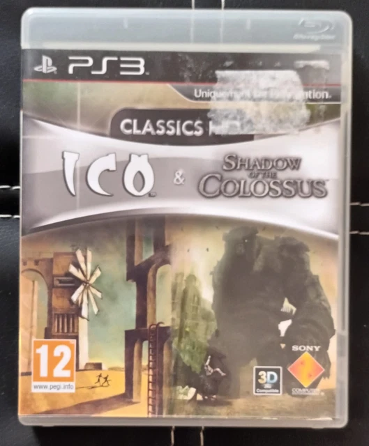 Jeu PS3 Classics HD: Ico & Shadow of the Colossus PAL FR Très Bon Etat
