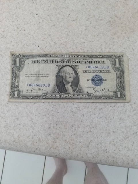 1935 star note us paper money
