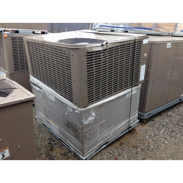 York Pce4B6031A 5 Ton Convertible Rooftop Ac Unit, 14 Seer 208-230/60/3 R-410A