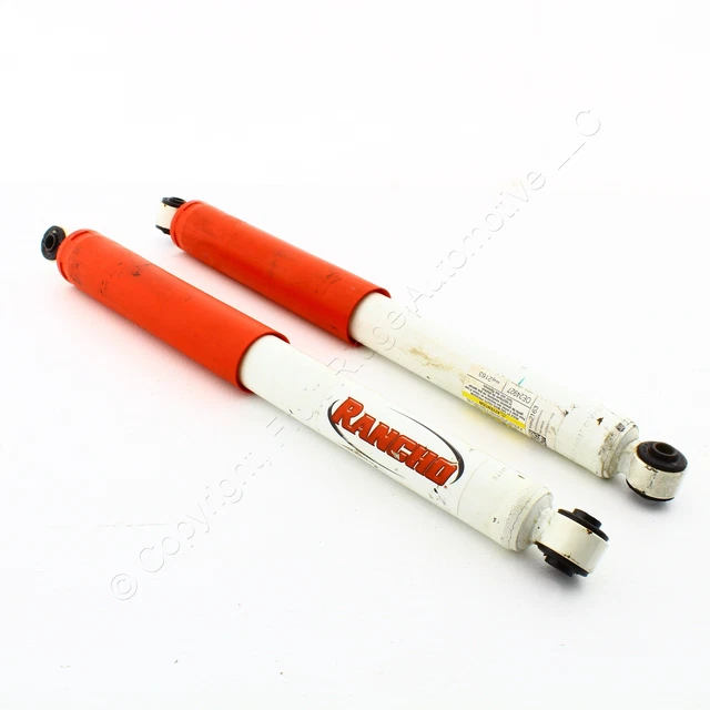 2 RANCHO REAR OEM Shocks Dealer TakeOff 2019 Chevy Silverado GMC Sierra