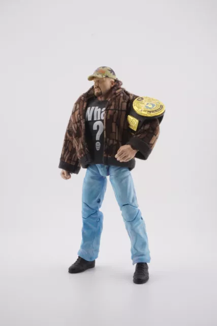 Custom Defining Moments Stone Cold Steve Austin (Wwe Elite, Mattel) - W ...