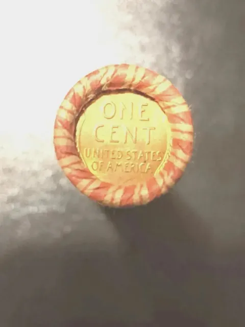 Wheat Penny Roll / Wheat Cent Roll 1909-1958 With BU & indian Head Penny ends!