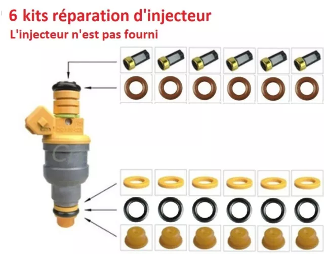 KIT REPARATION INJECTEUR BOSCH BMW e28 e34 520 525 535 m5 '81-'88 JOINT FILTRE