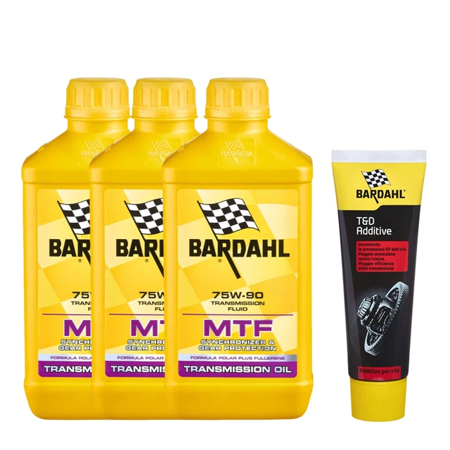 Olio Bardahl MTF 75W90 2 Litri - Per Trasmissioni, Differenziali E Cambi Manuali Auto, Sintetico, Garanzia A Vita Olio Trasmissione Bardahl 75W90 - Foto 11