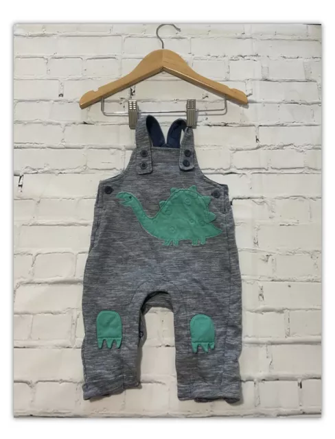 Baby Boys 3-6 Months Cute Dinosaur Dungarees Outfit * We Combine Shipping *