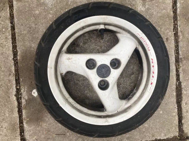 Peugeot speedfight 50 mk 1/2. front wheel or rear wheel.  with tyre