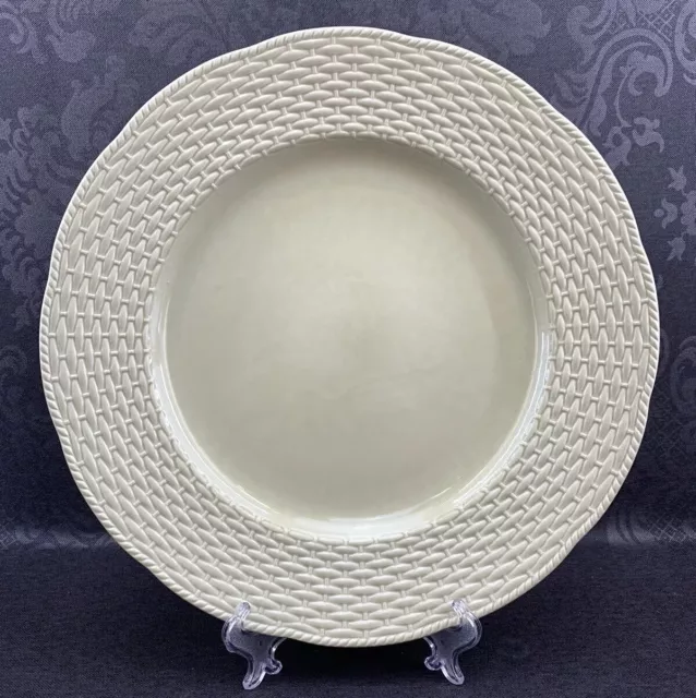 Vintage Mikasa Stoneware Country Manor Sage 13” Chop Plate Platter Ceramic Japan