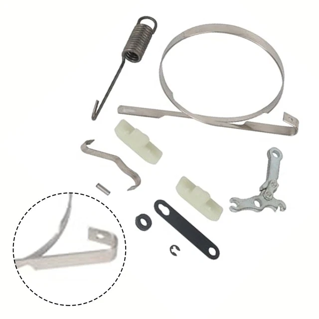 10 Bandes Pare-chocs Pour Guide De Chaîne Tronçonneuse STIHL MS290, MS390, MS660 - Protection Pignon - Plastique Robuste - 8