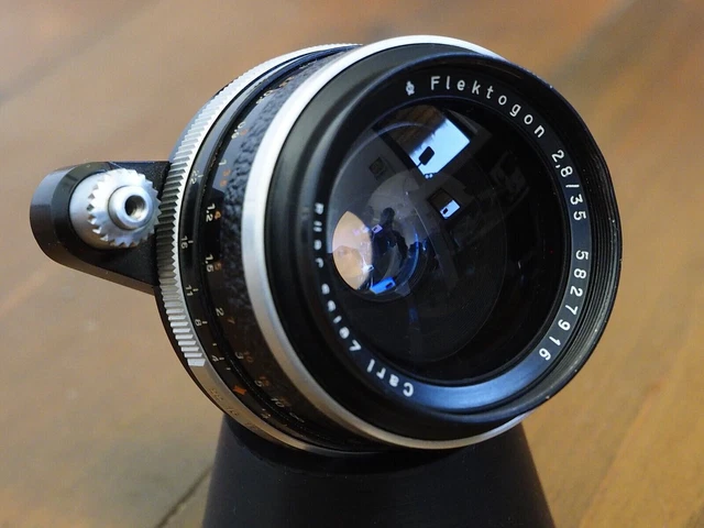 Exa Exakta Carl Zeiss Jena Flektogon 2.8/35 Objektiv