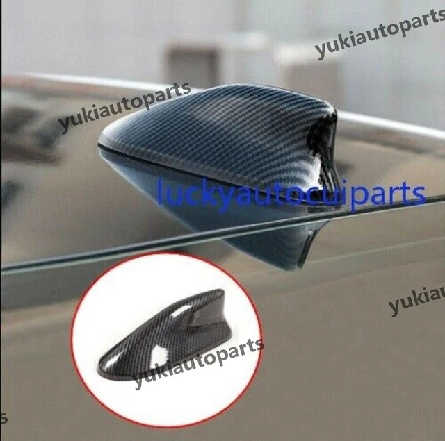 For Mitsubishi Lancer 08-17 Carbon Fiber Roof Shark Fin Antenna Aerial Trim 1X