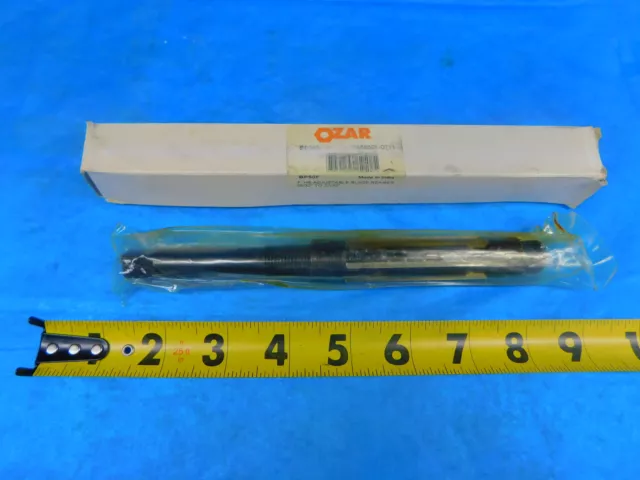 New Ozar 25/32 - 27/32 O.d. Hss Adjustable Blade Reamer 1/2 Shank 6 Fl 7 3/8 Oal