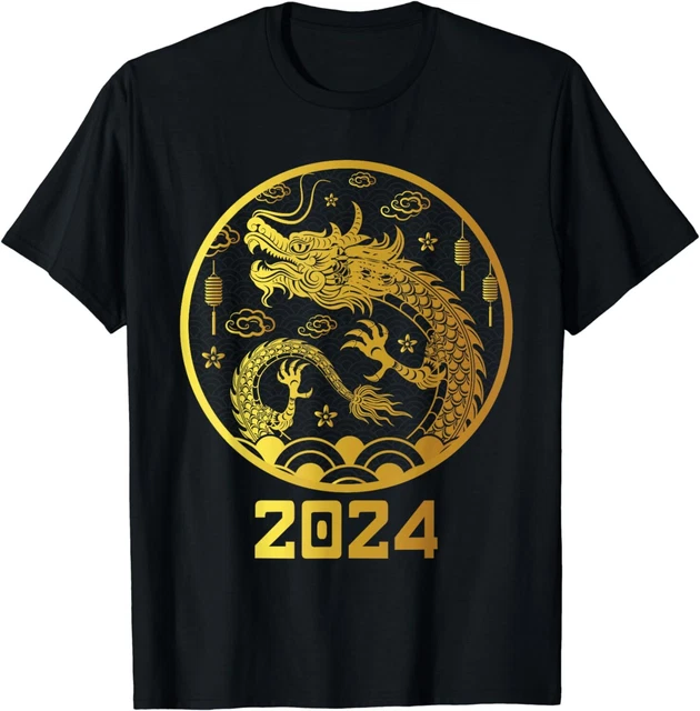 CHINESE NEW YEAR 2024 Year of the Dragon Happy New Year 2024 Unisex T
