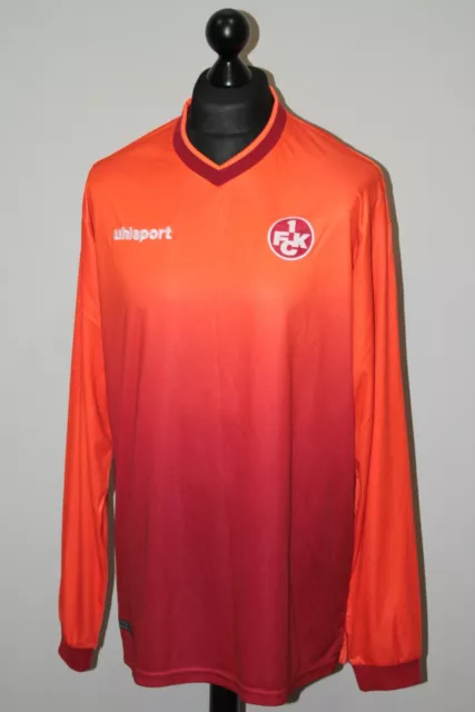 Kaiserslautern Germany Heim Langarm Fußball Shirt 14/15 Uhlsport Gr. 2XL