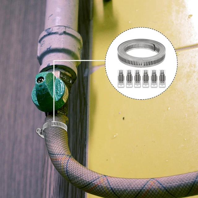 Clip Screwfix Morsetti Tubo Jubilee Originali In Acciaio Inox 304 - W4, Confezioni Da 1, 5 O 10 Pezzi Clip Giubileo In Acciaio - Foto 13