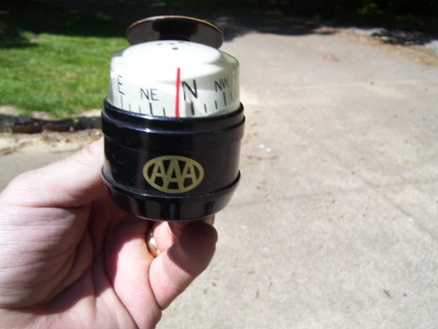 1970s Antique AAA Auto compass gm Vintage Chevy Ford Hot rat street Rod 70 truck 1970s Antique AAA Auto compass gm Vintage Chevy Ford Hot rat street Rod 70 truck