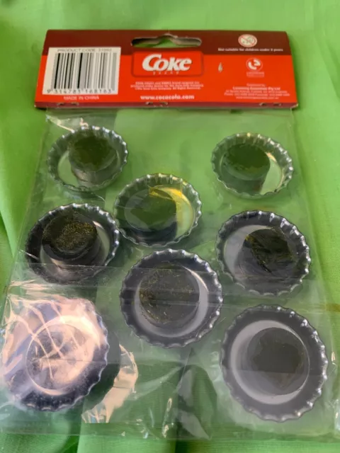 Coca Cola Collectable Bottle Cap Magnets 3