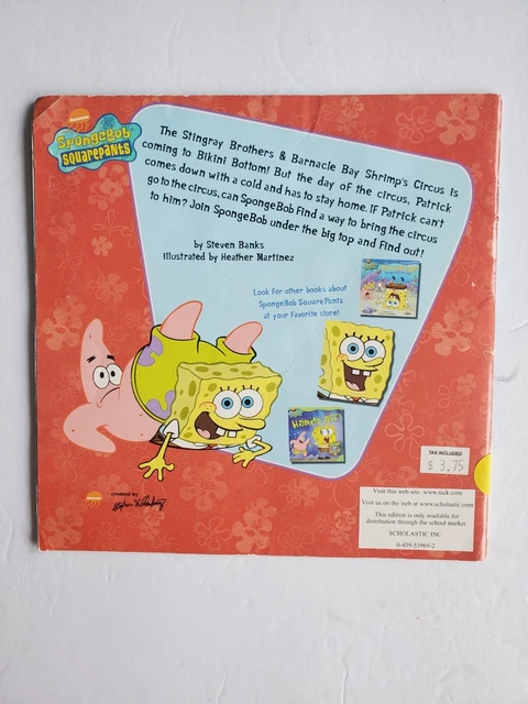 SPONGEBOB SQUAREPANTS: THE Amazing Spongebobini Book 2003 Kids $4.00 ...