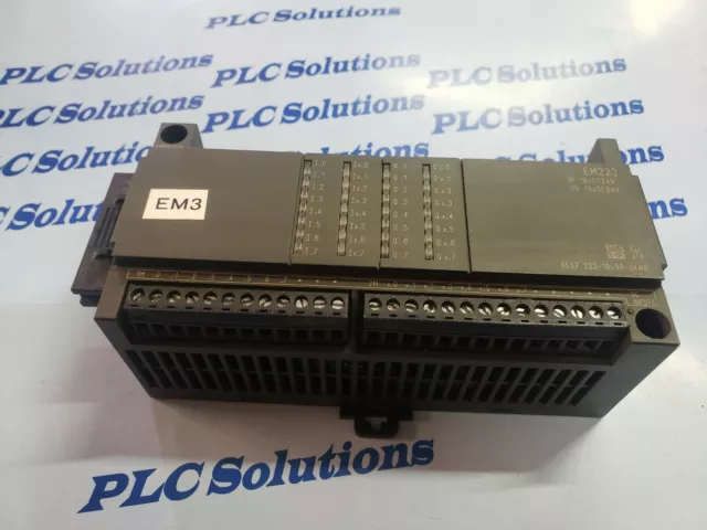 Siemens 6ES7-223-1BL00-0XA0 Simatic S7 EM223 Digital I/O Module PLC 16x DC 24V