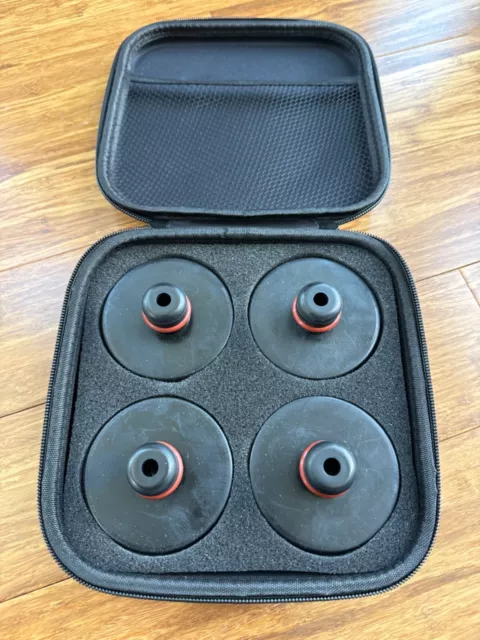 Chirano Lifting Jack Pad for Tesla Model 3/S/X/Y, 4 Pucks with a Storage Case,