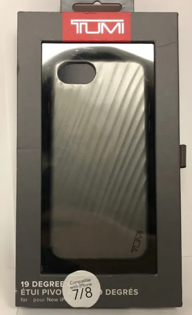 Tumi - 19 Degree Slim Case for Apple iPhone 7/8 SE 2020 - Gunmetal Gray