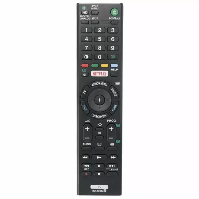 New RMT-TX100A RMTTX100A Replacement Remote Control fit for Sony Bravia TV