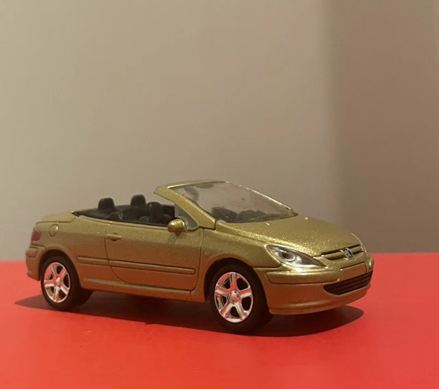 NOREV 1/43 Peugeot 307 Coupé Cabriolet Noir, édition Limitée, Comme Neuve