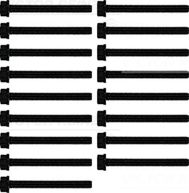 Set viti testata cilindro VICTOR REINZ 14-32063-01 per MERCEDES T2 M12 LP LN1 LK