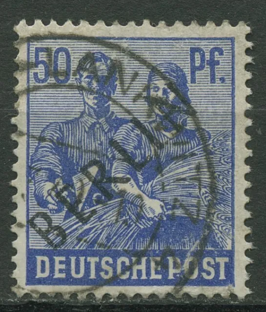 Berlin 1948 Schwarzaufdruck 13 gestempelt