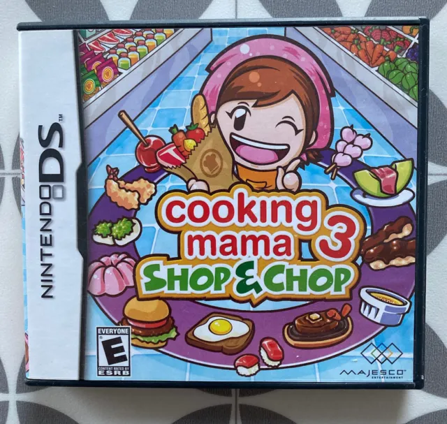 Cooking Mama 3: Shop And Chop For Nintendo DS